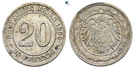 Germany.  AD 1892. 20 Pfennig 1892 D