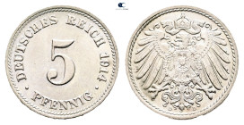 Germany.  AD 1914. 5 Pfennig 1914 D