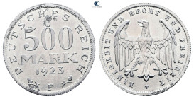 Germany.  AD 1923. 500 Mark 1923 F