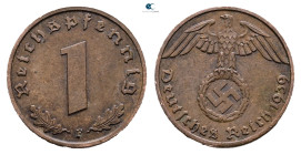 Germany.  AD 1939. 1 Reichspfennig 1939 F