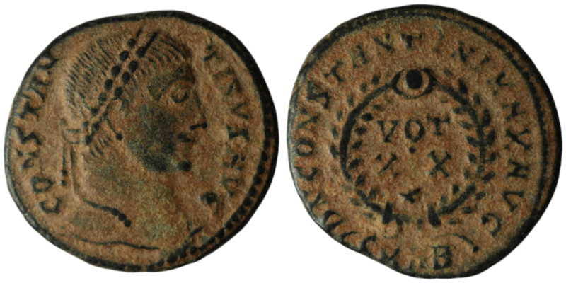 Constantine I 'the Great' (AD 307/10-337). Heraclea
AE Follis (19mm, 2,69g)