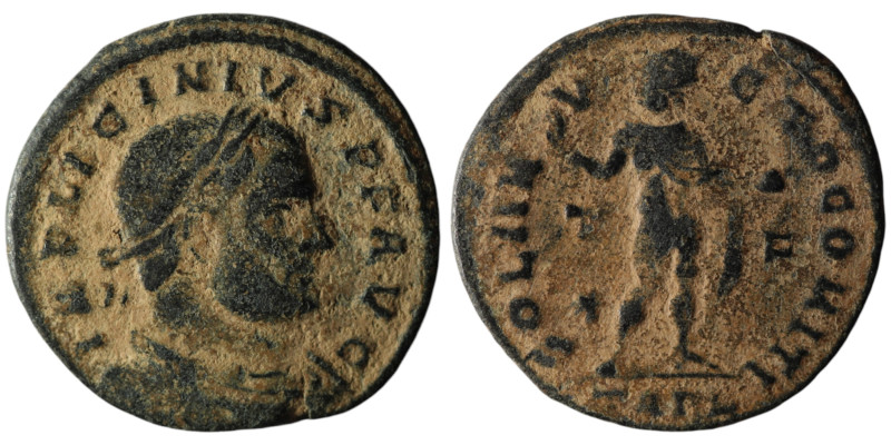 Licinius I (AD 308-324). Arelate (Arles)
AE Follis (20mm, 2,31g)