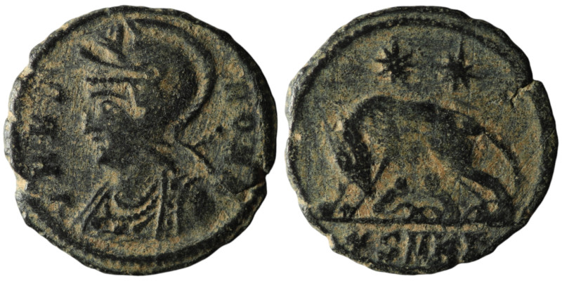 Commemorative Series (AD 330-354). Kyzikos
AE Follis (19mm, 2,46g)