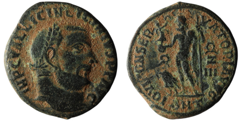 Licinius I (AD 308-324). Antioch
AE Follis (20mm, 4,14g)