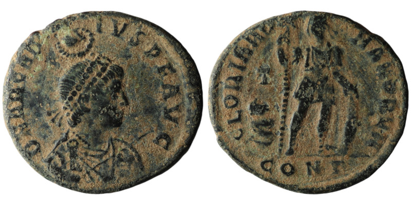 Arcadius (AD 383-388). Constantinople
AE Follis (24mm, 4,82g)