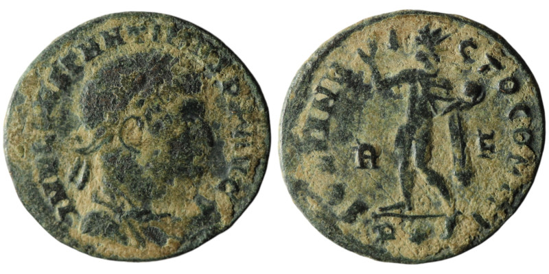 Constantine I 'the Great' (AD 307/10-337). Rome
AE Follis (22mm, 3,23g)