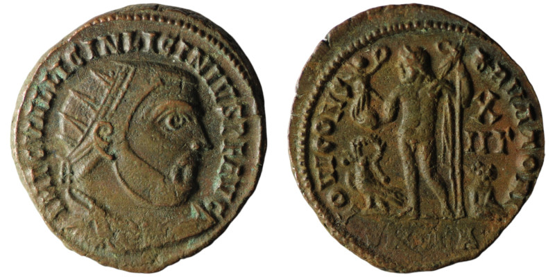 Licinius I (AD 308-324)
AE Follis (20mm, 3,43g)