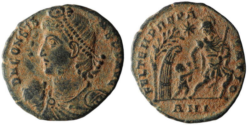 Constans (AD 337-350). Antioch
AE Follis (21mm, 3,73g)