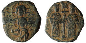 Constantine X Ducas and Eudocia (AD 1059-1067). Constantinople
AE Follis (24mm, 9,03g)