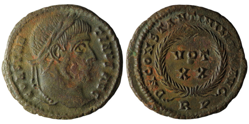 Constantine I 'the Great' (AD 307/10-337). Rome
AE Follis (20mm, 2,65g)