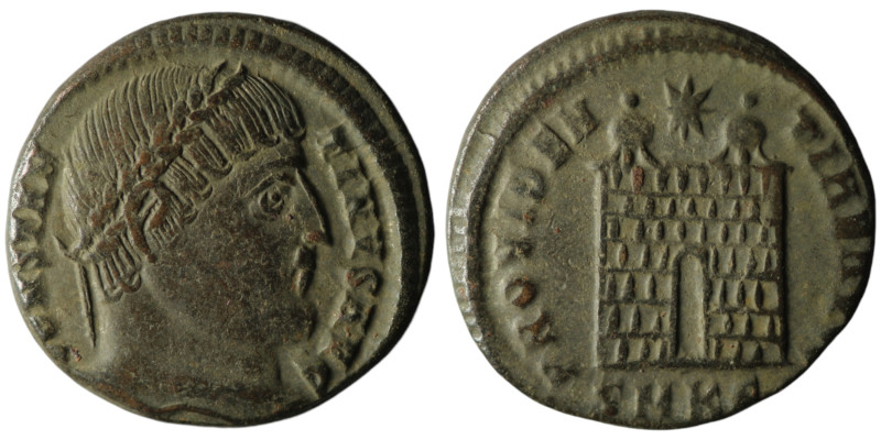 Constantine I 'the Great' (AD 307/10-337). Kyzikos
AE Follis (18mm, 2,99g)