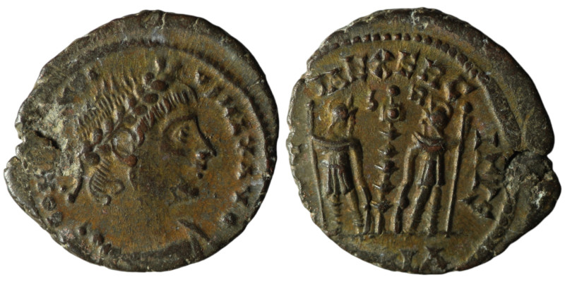 Constantine I 'the Great' (AD 307/10-337). Alexandria
AE Follis (17mm, 1,48g)