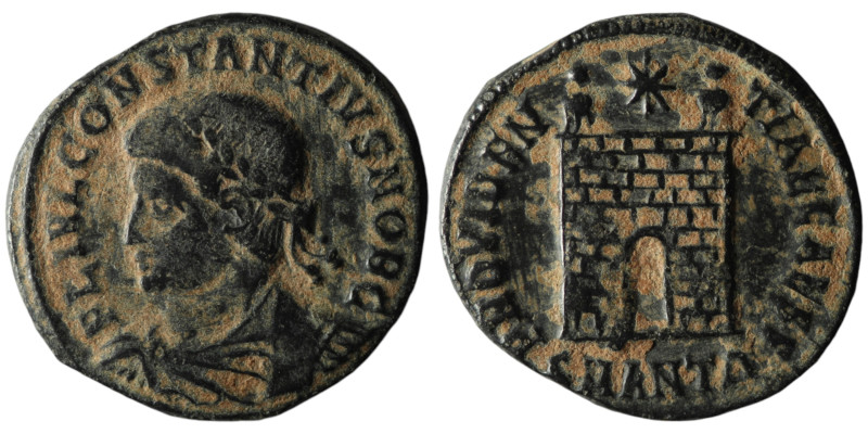 Constantius II, Caesar (AD 324-337). Antioch
AE Follis (20mm, 3,13g)