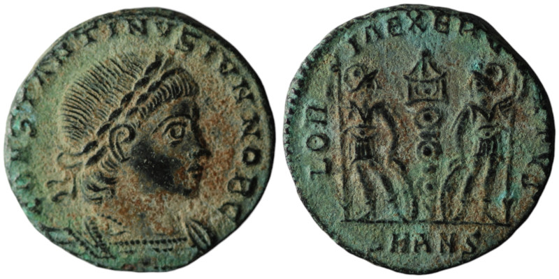 Constantine II, Caesar (AD 316-337). Antioch
AE Follis (15mm, 1,57g)