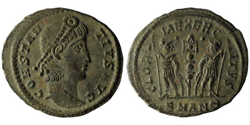 Constantius II (AD 337-361). Antioch
AE Follis (17mm, 1,57g)