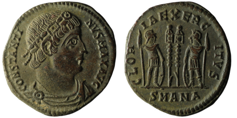 Constantine I 'the Great' (AD 307/10-337). Antioch
AE Follis (18mm, 2,55g)