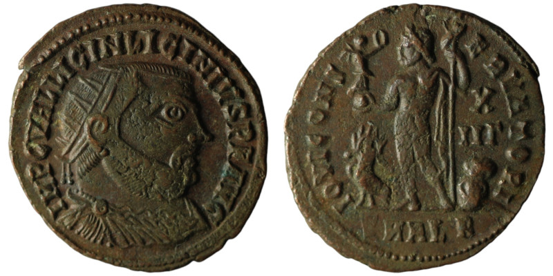 Licinius I (AD 308-324). Alexandria
AE Follis (21mm, 2,60g)