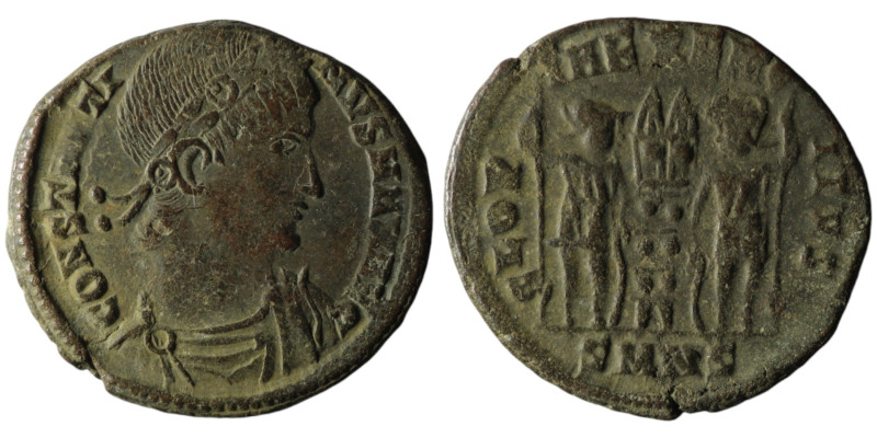 Constantine I 'the Great' (AD 307/10-337). Nicomedia
AE Follis (17mm, 2,18g)