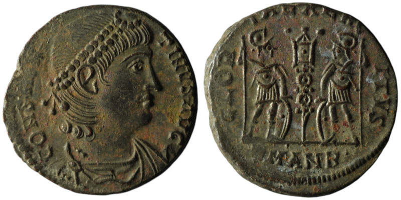 Constantius II (AD 337-361). Antioch
AE Follis (16mm, 1,98g)