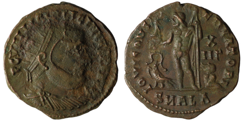 Licinius I (AD 308-324). Alexandria
AE Follis (19mm, 3,40g)