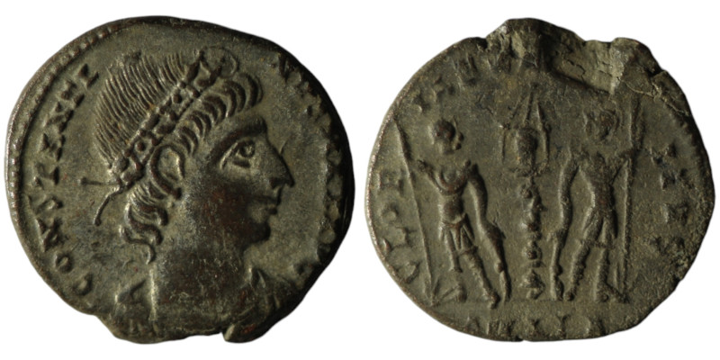 Constantine I 'the Great' (AD 307/10-337). Alexandria
AE Follis (17mm, 1,45g)