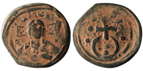 Alexius I Comnenus (AD 1081-1118). Constantinople
AE Follis (28mm, 6,23g)

Artificial sandpatina