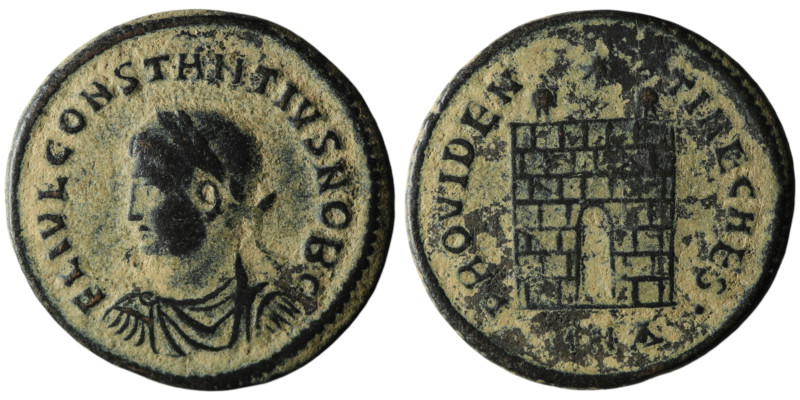 Constantius II, Caesar (AD 324-337)
AE Follis (19mm, 2,68g)