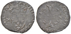 FRANCIA Enrico IV (1589-1610) Dozzina data illegibile - cfr. Gad. 551 MI (g 1,83)