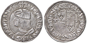 ASTI Ludovico II d'Orleans (1465-1498) Testone - Biaggi 274 AG (g 9,53) RRR Minima debolezza di conio sul viso ma ottimo esemplare di questa rarissima...