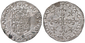 CASALE Guglielmo Gonzaga reggenza della madre Margherita (1550-1565) Bianco 1565 - MIR 259 MI (g 5,11) Minime ossidazioni, ma ottimo esemplare.