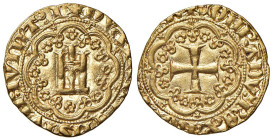 GENOVA Gabriele Adorno (1363-1370) Genovino - MIR 40 AU (g 3,40) R Esemplare di altissima qualità, leggermente decentrato e non circolato. Nell'asta G...