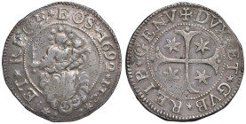GENOVA Dogi biennali III fase (1637-1797) Scudo 1692 ITC - MIR 294/55 AG (g 38,36) Lievi abrasioni nella legenda.