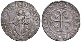 GENOVA Dogi biennali III fase (1637-1797) Scudo 1693 ITC - MIR 294/56 AG (g 35,38)