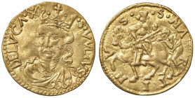 LUCCA Repubblica (1369-1799) Ducato - MIR 169 con segno 53 AU (g 3,44)