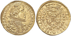 MANTOVA Ferdinando Gonzaga (1612-1626) Quadrupla - MIR 580 AU (g 13,10) RRR Piccole screpolature al D/, ma esemplare di buonissima qualità. Nella Nomi...