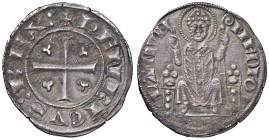 MILANO Enrico VII (1310-1313) Doppio ambrosino - MIR 72 AG (g 3,57) R Lieve ossidazione superficiale.