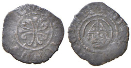 MILANO Repubblica (1447-1450) Denaro - MIR manca; CNI manca; Crippa manca MI (g 0,33) Proveniente dall'asta Negrini 1 del 30/12/1993. Ex collezione Ga...