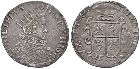 MILANO Filippo IV d'Asburgo (1621-1665) Ducatone 1622 - MIR 361/1 AG (g 31,75)