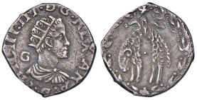 NAPOLI Filippo III d'Asburgo (1598-1621) Mezzo carlino - Magliocca 41 AG (g 1,35) RRRRR