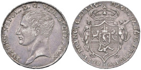 NAPOLI Giuseppe Napoleone (1806-1808) Piastra 1808 - Nomisma 680 AG (g 27,59) RR