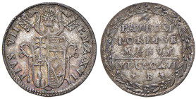 PIo VII (1800-1823) Bologna - Grosso 1816 An. XVII - Munt. 41a AG (g 1,18)