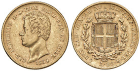 Carlo Alberto (1831-1849) 20 Lire 1834 SSZ - Nomisma 646 AU R