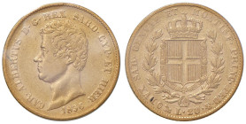 Carlo Alberto (1831-1849) 20 Lire 1836 G - Nomisma 648 AU Periziata da Massimo Filisina.