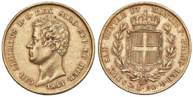 Carlo Alberto (1831-1849) 20 Lire 1841 G - Nomisma 654 AU
