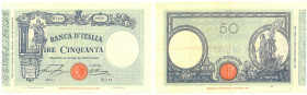 Vittorio Emanuele III (1900-1946) 50 Lire Matrice (fascio) Decreto 11/06/1930 Gig. BI 5/14