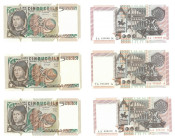 ITALIA Repubblica monetazione in lire (1946-2001) 5.000 Lire Antonello da Messina anni 1979, 1982, 1983 Lotto di tre esemplari.