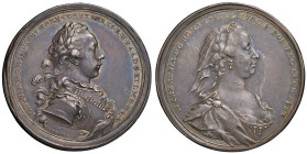 AUSTRIA Giuseppe II d'Asburgo e Maria Teresa (1765-1780) Medaglia 1765 Commemorazione dei reali d'Asburgo e Lorena - Opus: A. Wideman, Montenuovo 1959...