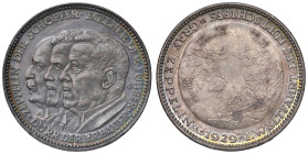 GERMANIA Repubblica di Weimar Medaglia 1929 Graf Zeppelin Giro del mondo - Opus: O. Gloeckler, Kaiser n. 511 AG (g 24,80 - Ø 36 mm)