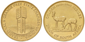 SUD AFRICA Medaglia 1960 Miniere Transvaal e Orange - AU (g 31,24 - Ø 32 mm)