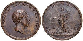 Venceslao Kaunitz (1711-1794) Medaglia 1773 Nomina a cancelliere di Maria Teresa per l'Italia - Opus: J. M. Krafft, Donebauer n. 3496 AE (g 48,20 - Ø ...